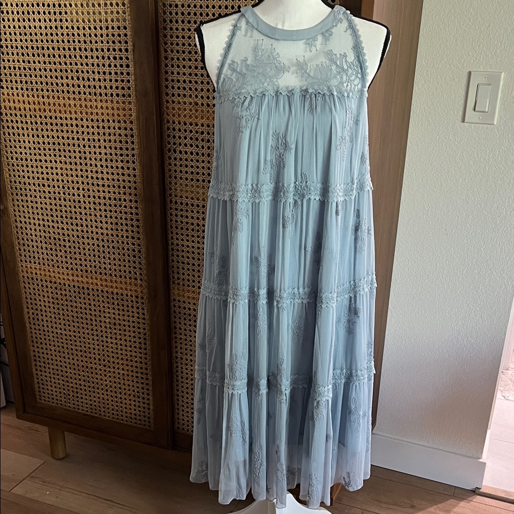 Elegant Lace Sleeveless Dress by Sundance